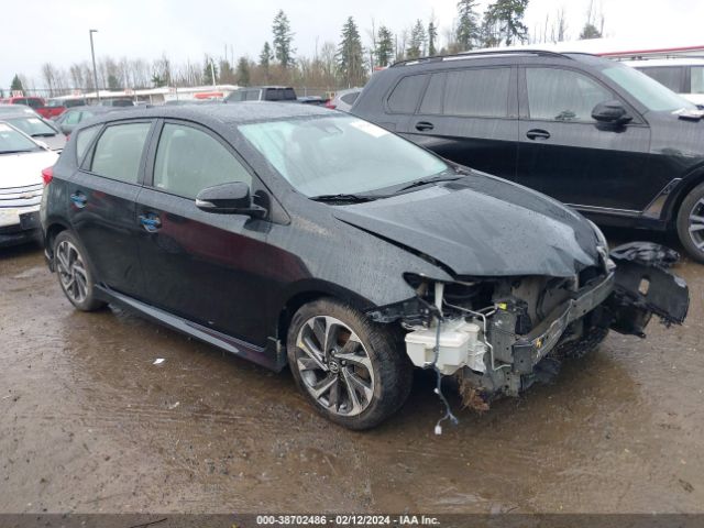 TOYOTA COROLLA IM 2017 jtnkarje6hj538305