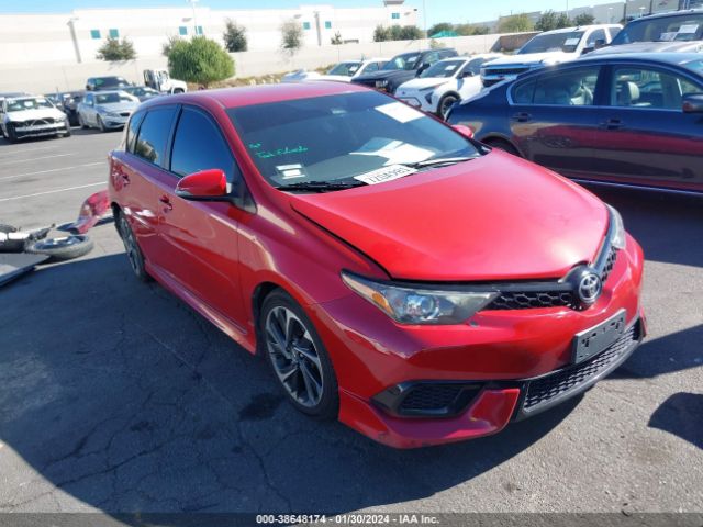 TOYOTA COROLLA IM 2017 jtnkarje7hj552570