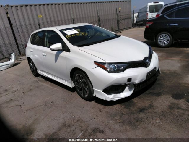 TOYOTA COROLLA IM 2018 jtnkarje7jj562814