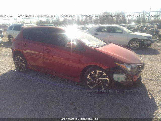 TOYOTA COROLLA IM 2017 jtnkarje8hj531257