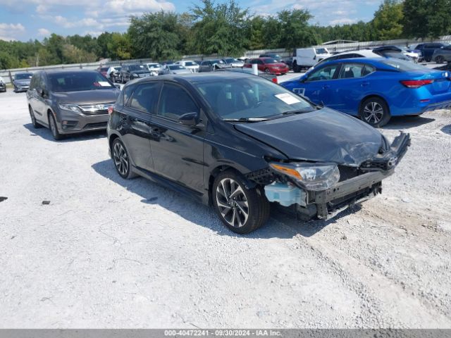 TOYOTA COROLLA IM 2018 jtnkarje8jj560277