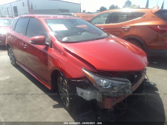 TOYOTA COROLLA IM 2018 jtnkarje8jj565480