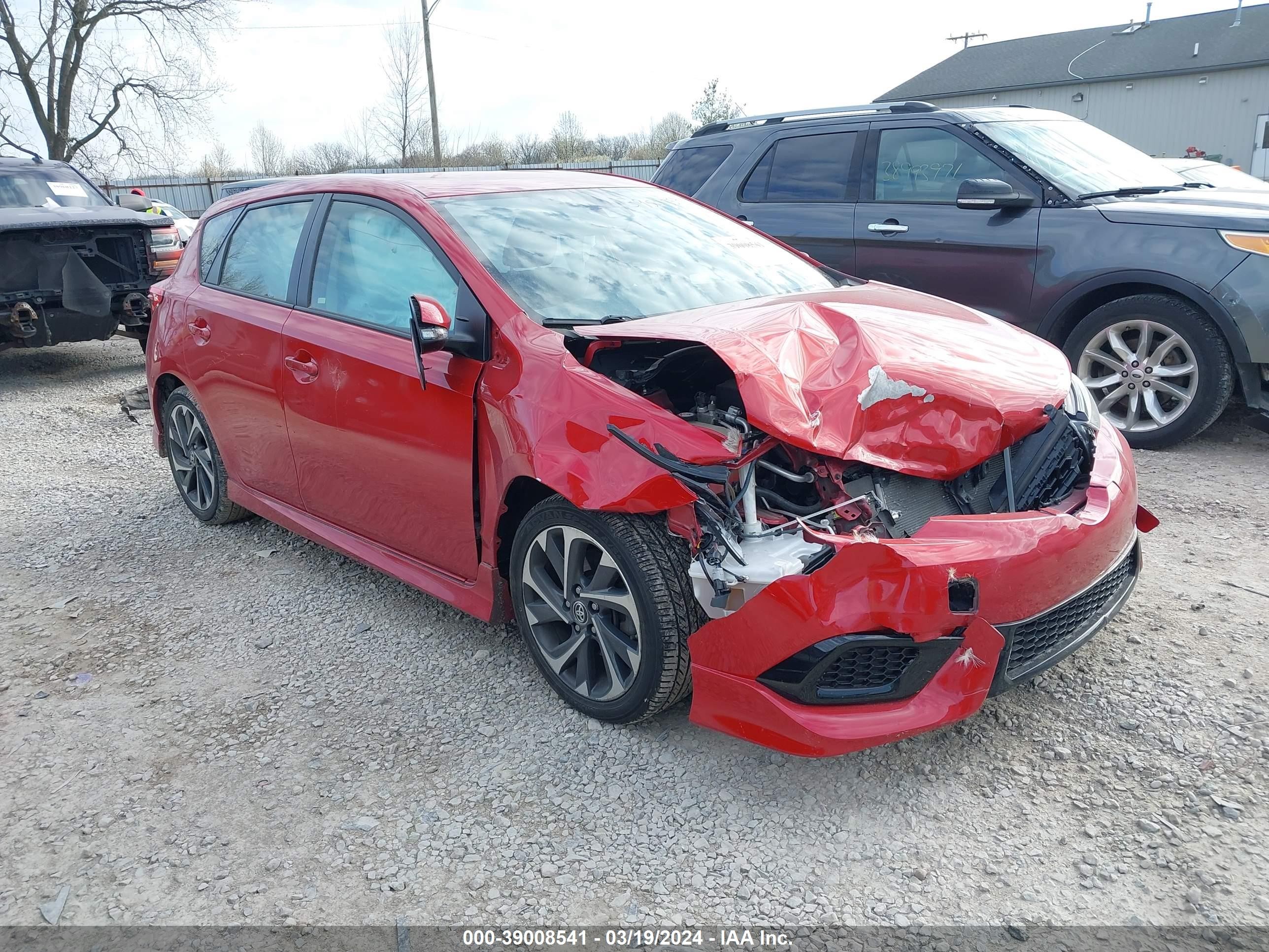 TOYOTA COROLLA 2017 jtnkarje9hj539884