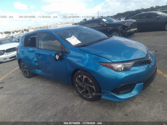 TOYOTA COROLLA IM 2017 jtnkarje9hj547127