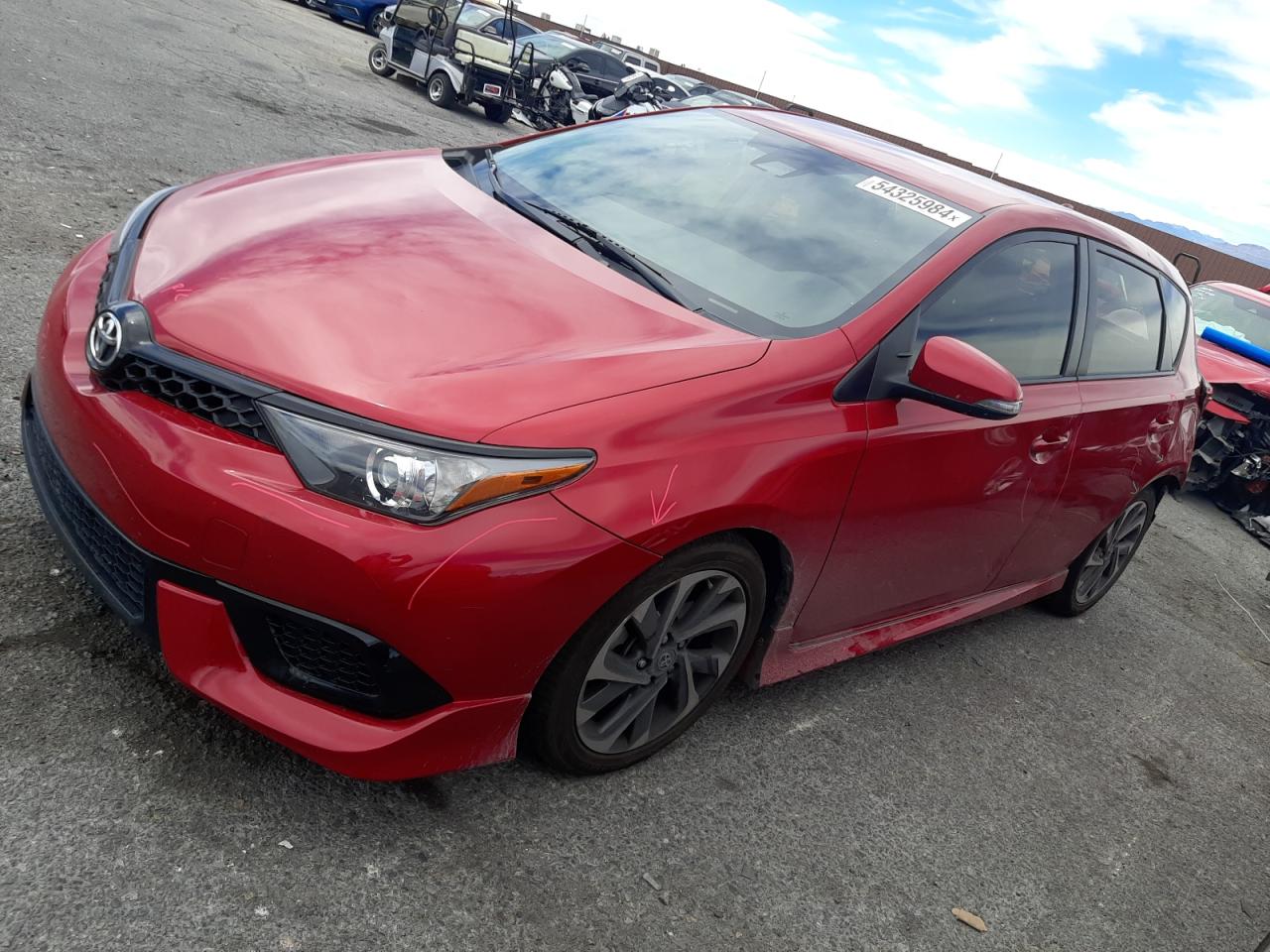 TOYOTA COROLLA 2018 jtnkarjexjj554626