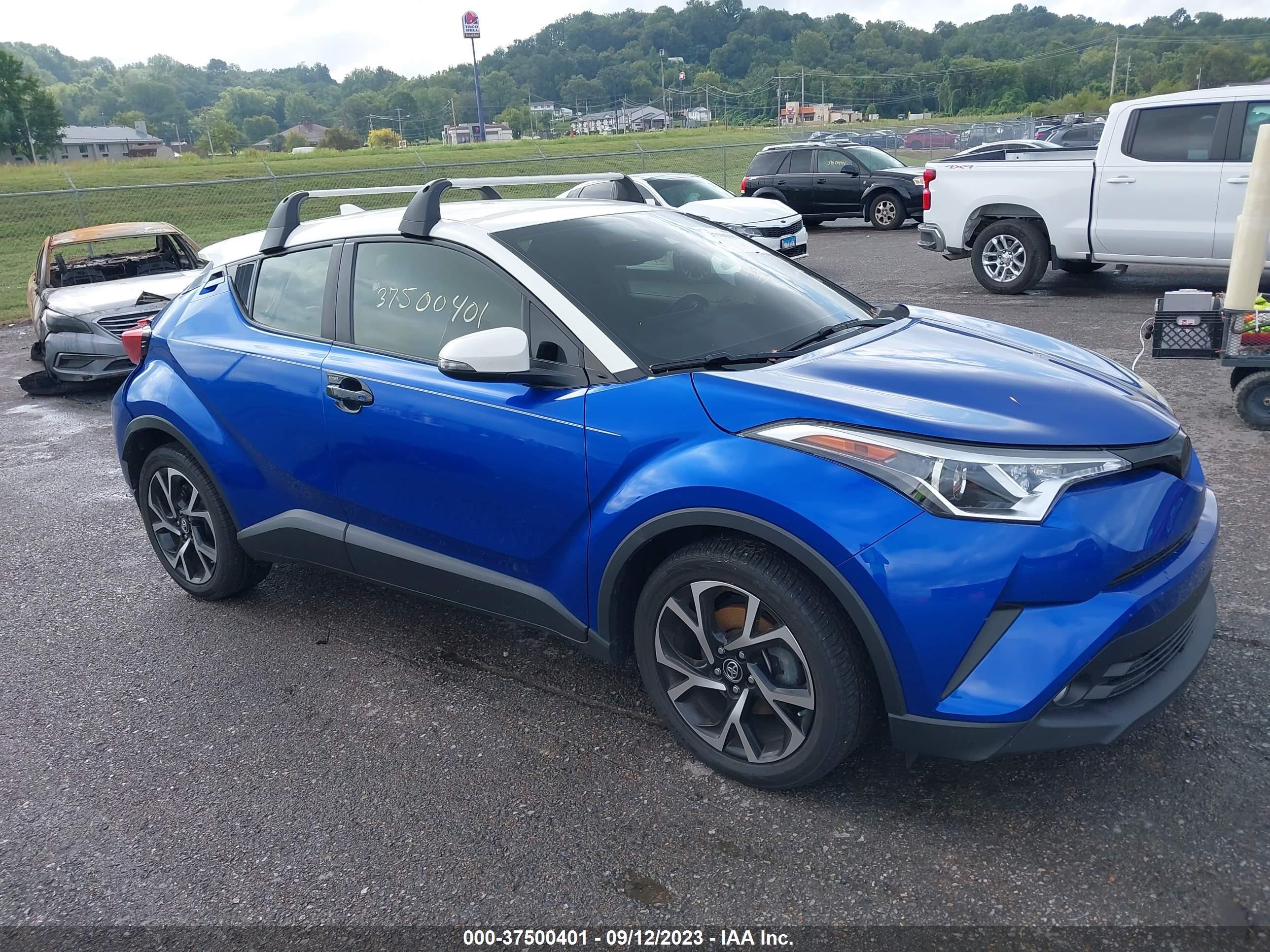 TOYOTA C-HR 2018 jtnkhmbx5j1010484