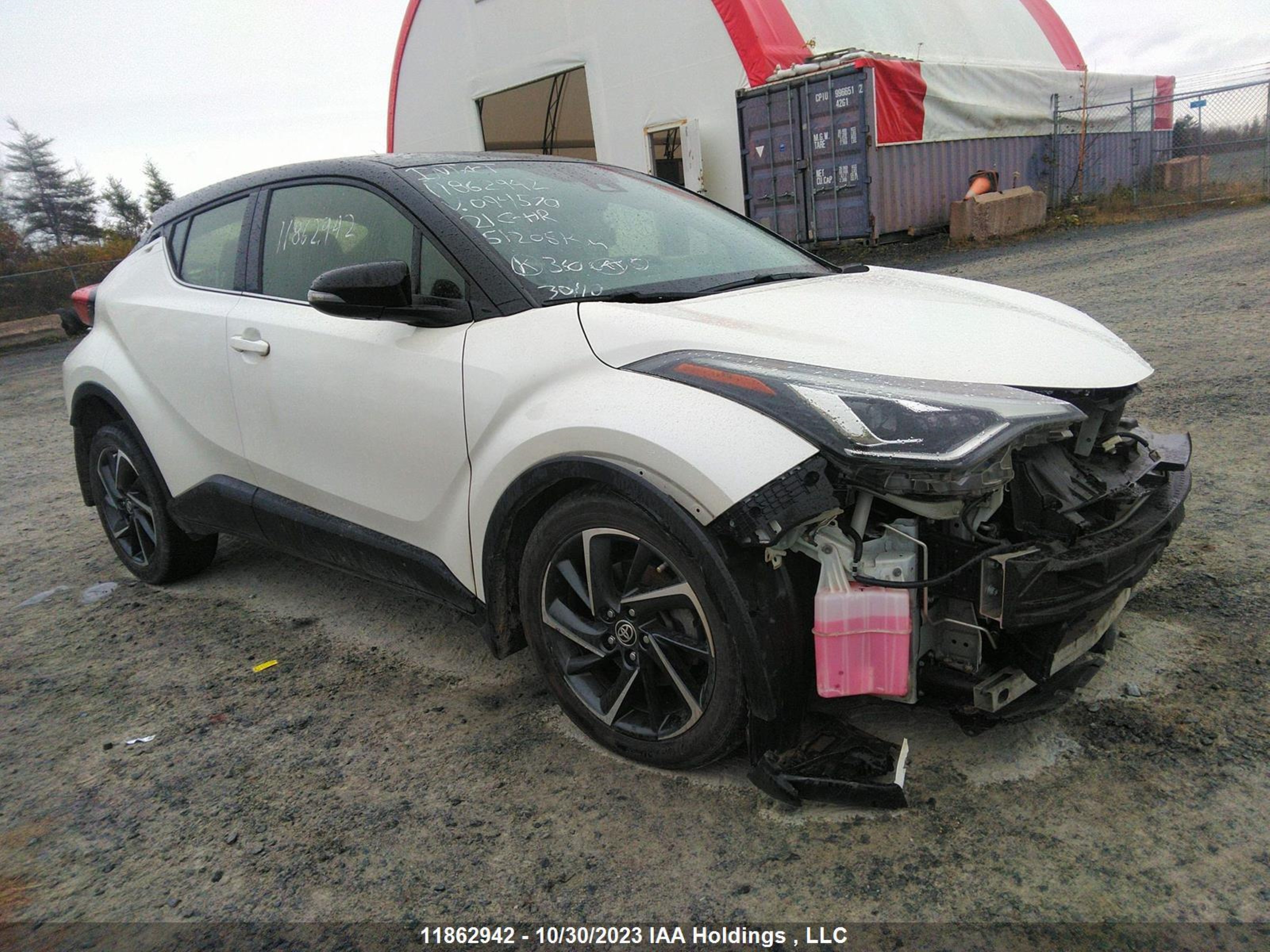 TOYOTA C-HR 2021 jtnkhmbx5m1094570