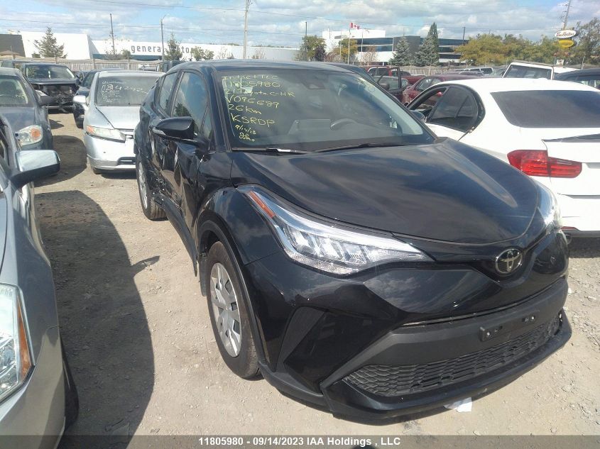 TOYOTA C-HR 2021 jtnkhmbx7m1096689