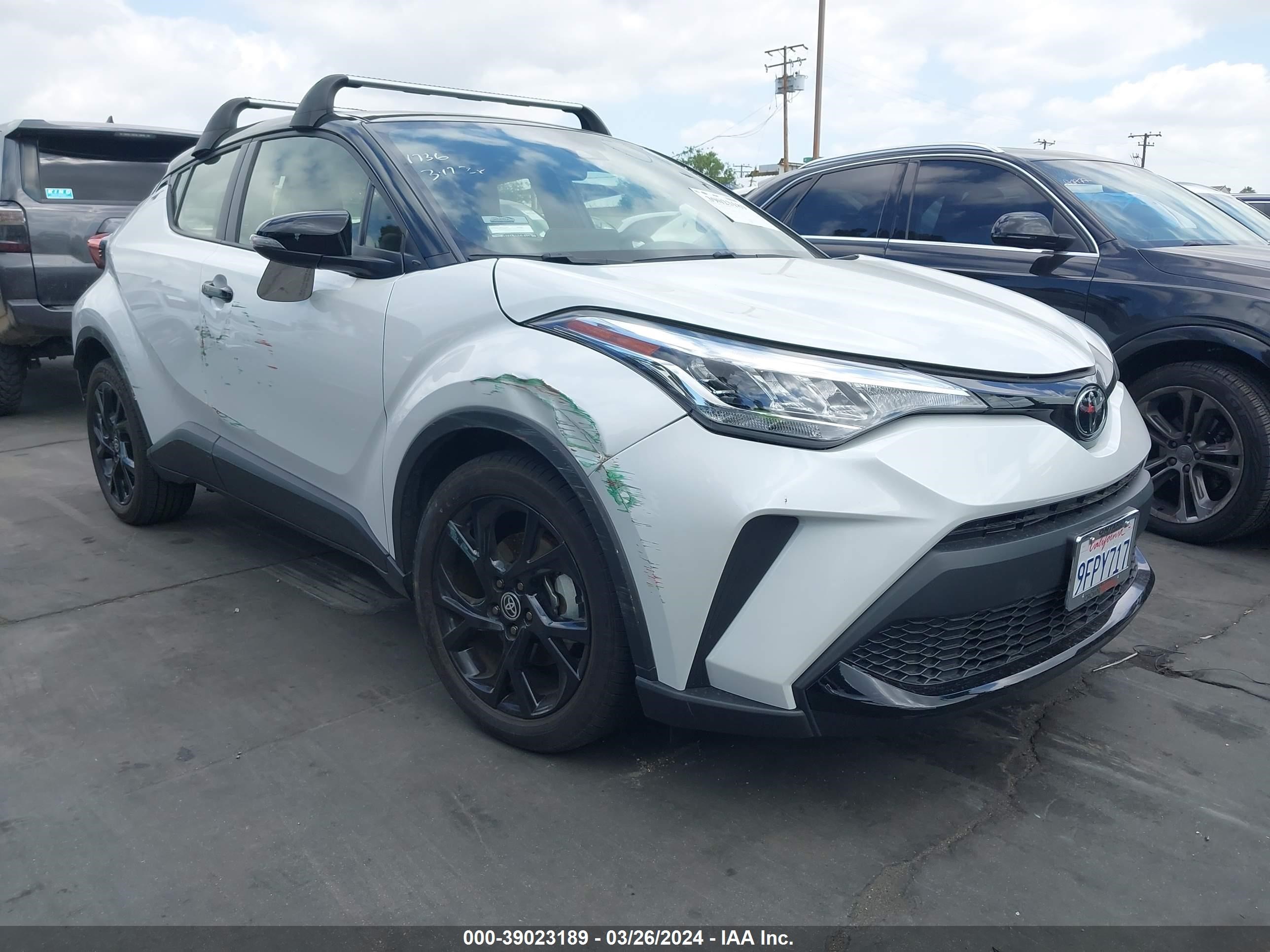 TOYOTA C-HR 2022 jtnkhmbx7n1136285