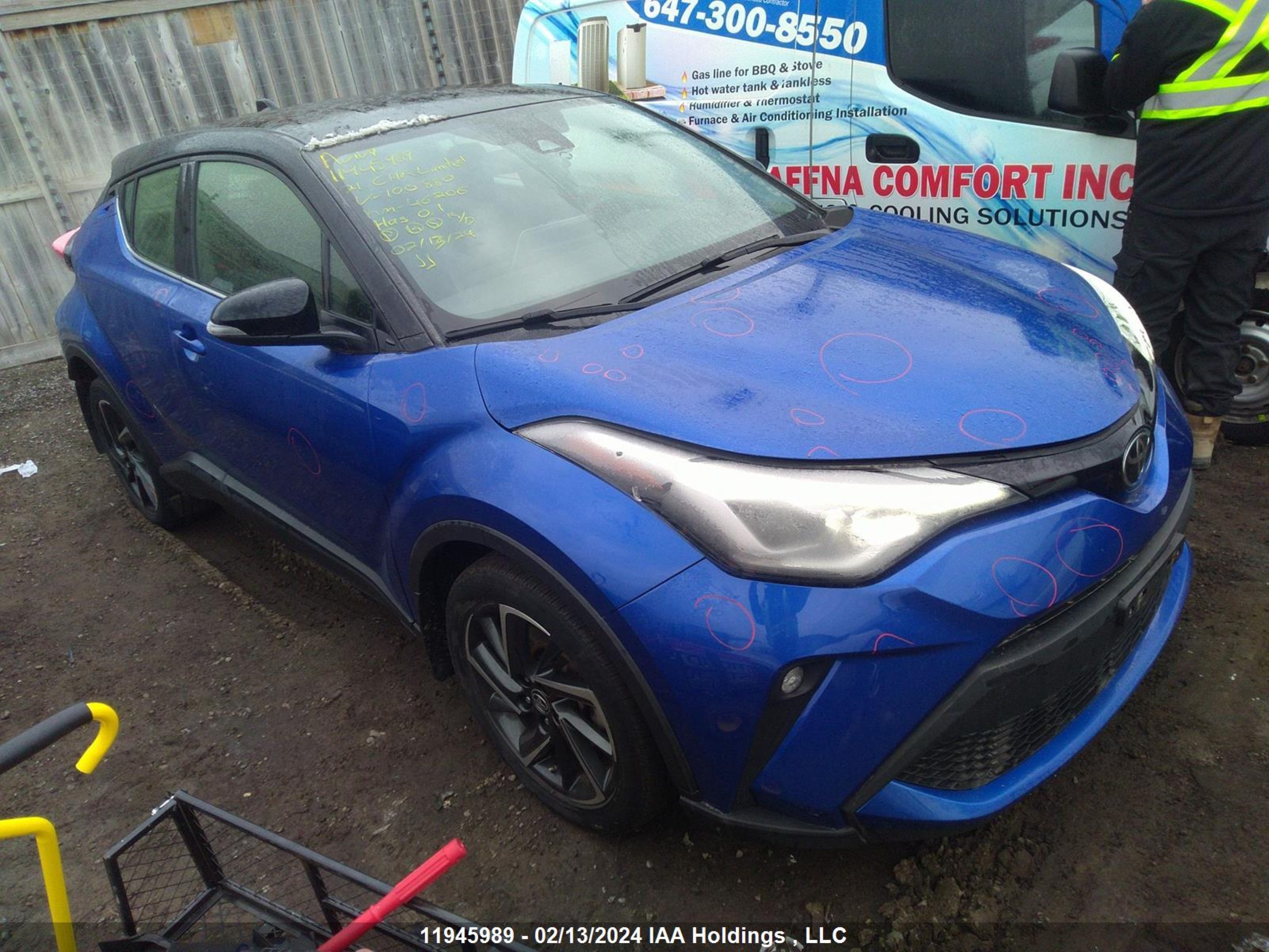 TOYOTA C-HR 2021 jtnkhmbx8m1100880