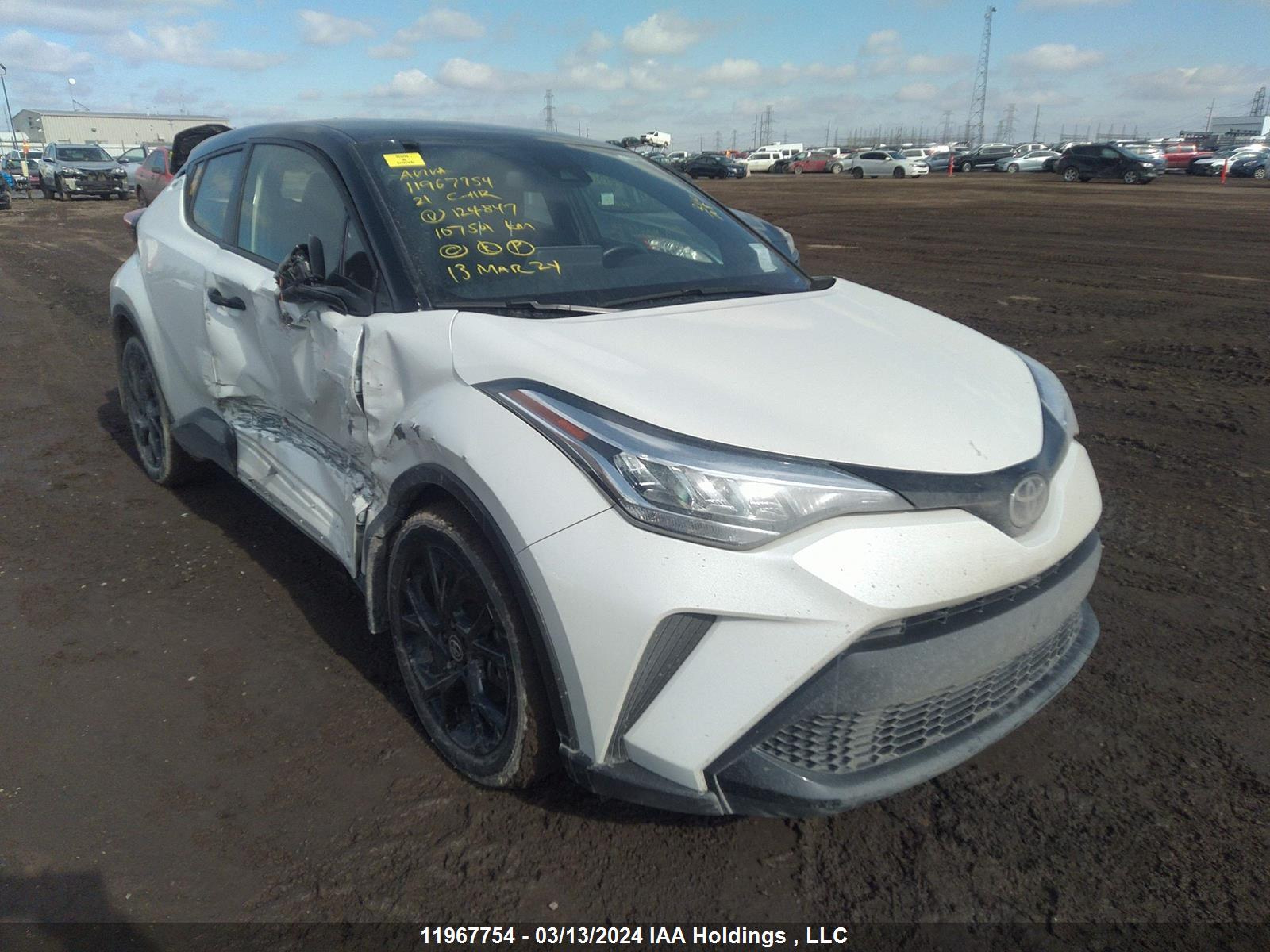 TOYOTA C-HR 2021 jtnkhmbx9m1124847