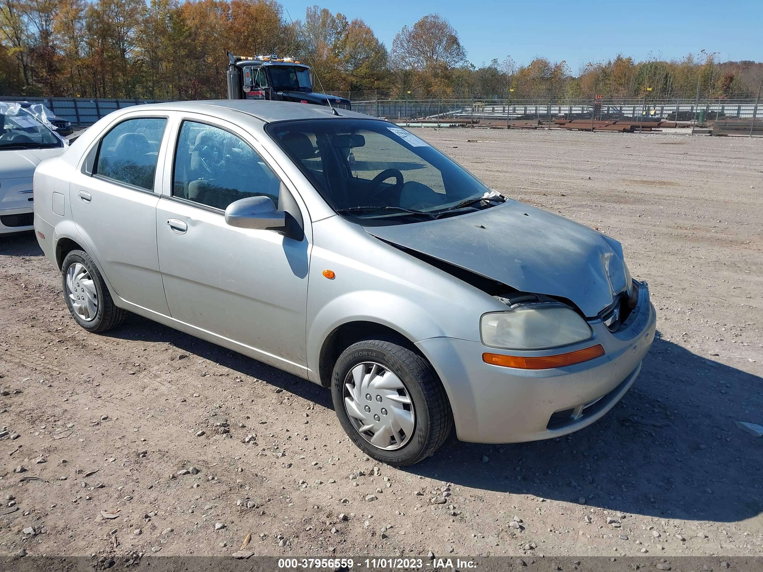 CHEVROLET AVEO 2004 kl1td52604b211720