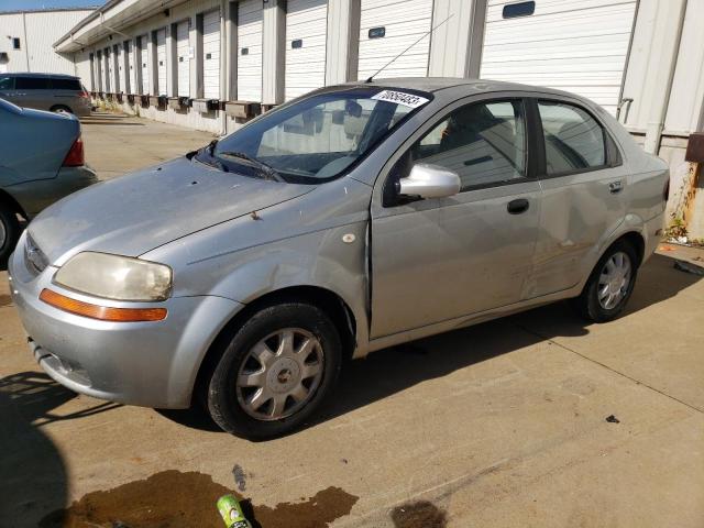 CHEVROLET AVEO BASE 2005 kl1td52605b442473