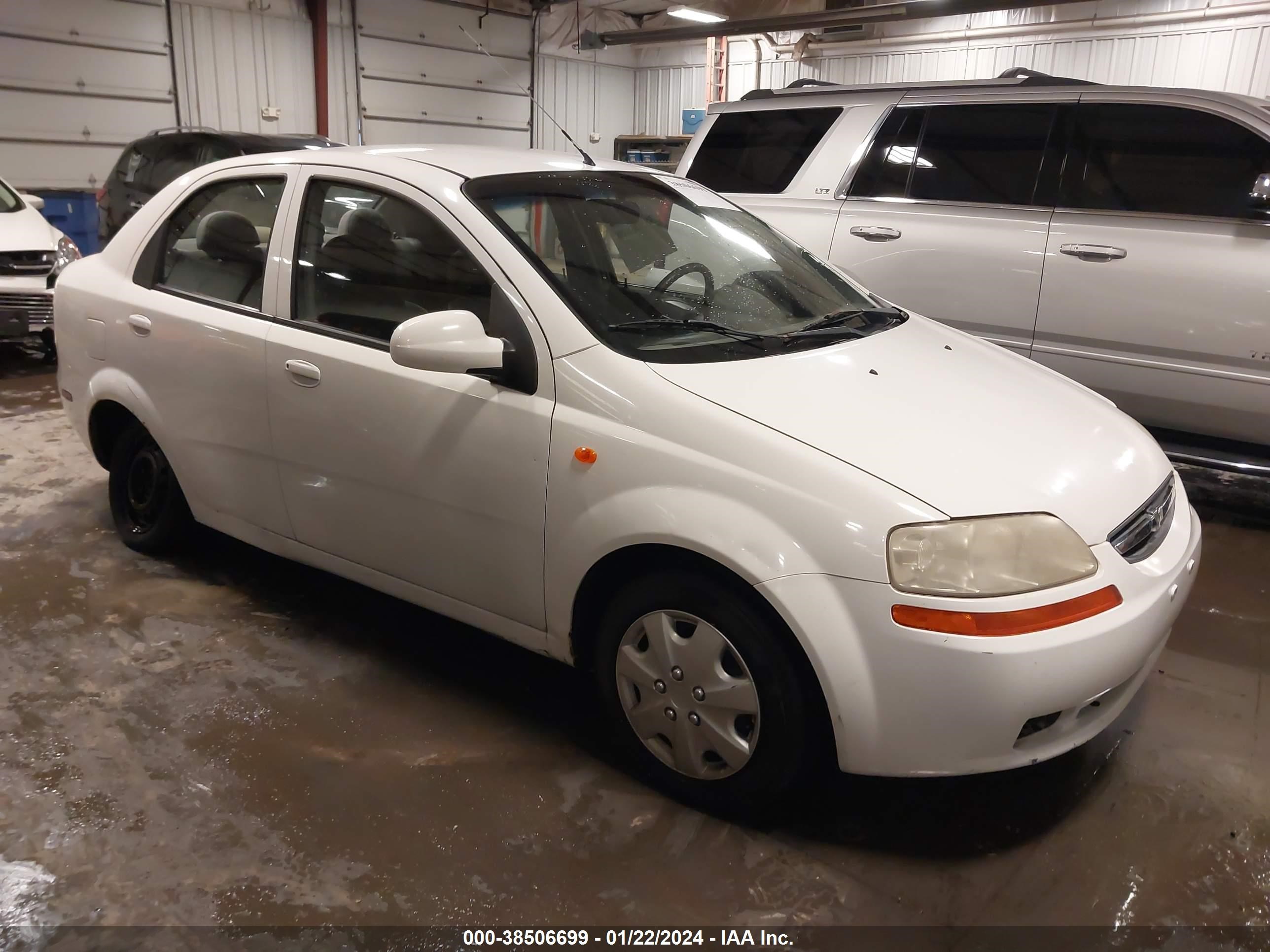 CHEVROLET AVEO 2004 kl1td52624b141444