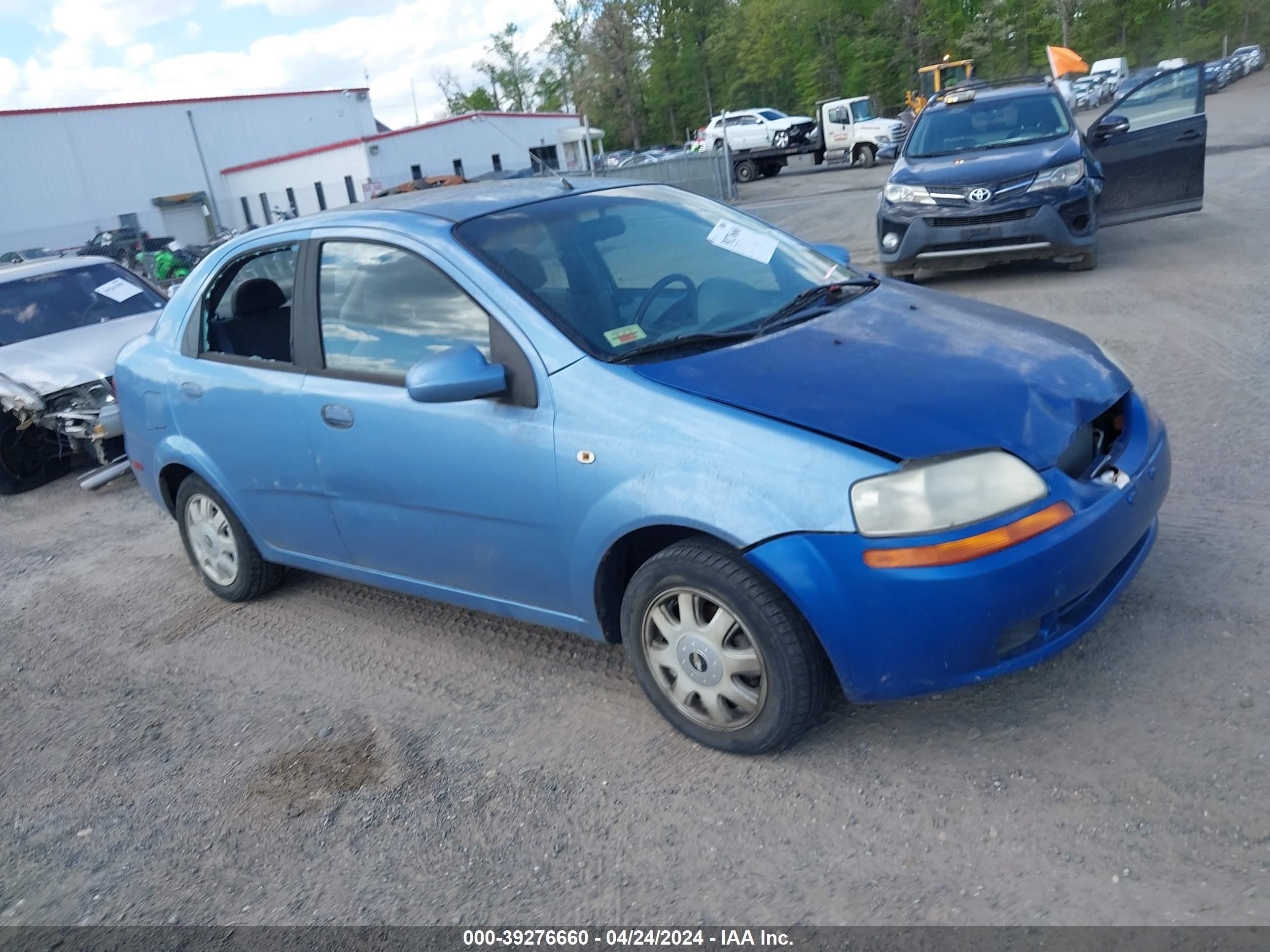 CHEVROLET AVEO 2005 kl1td52625b371471