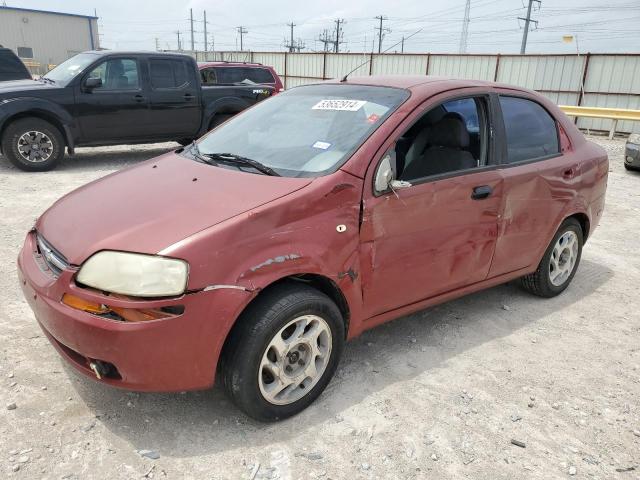 CHEVROLET AVEO BASE 2005 kl1td52665b409395