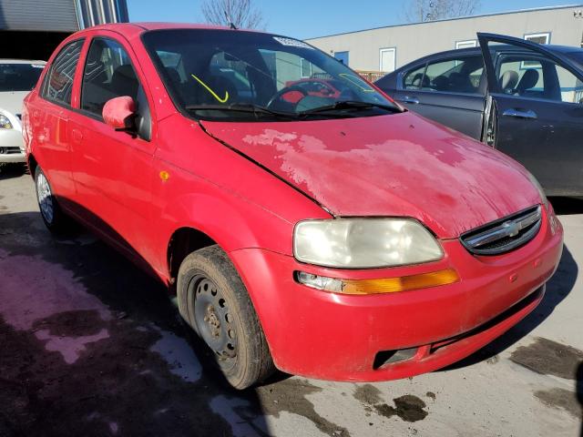 CHEVROLET AVEO 2004 kl1td52674b187349