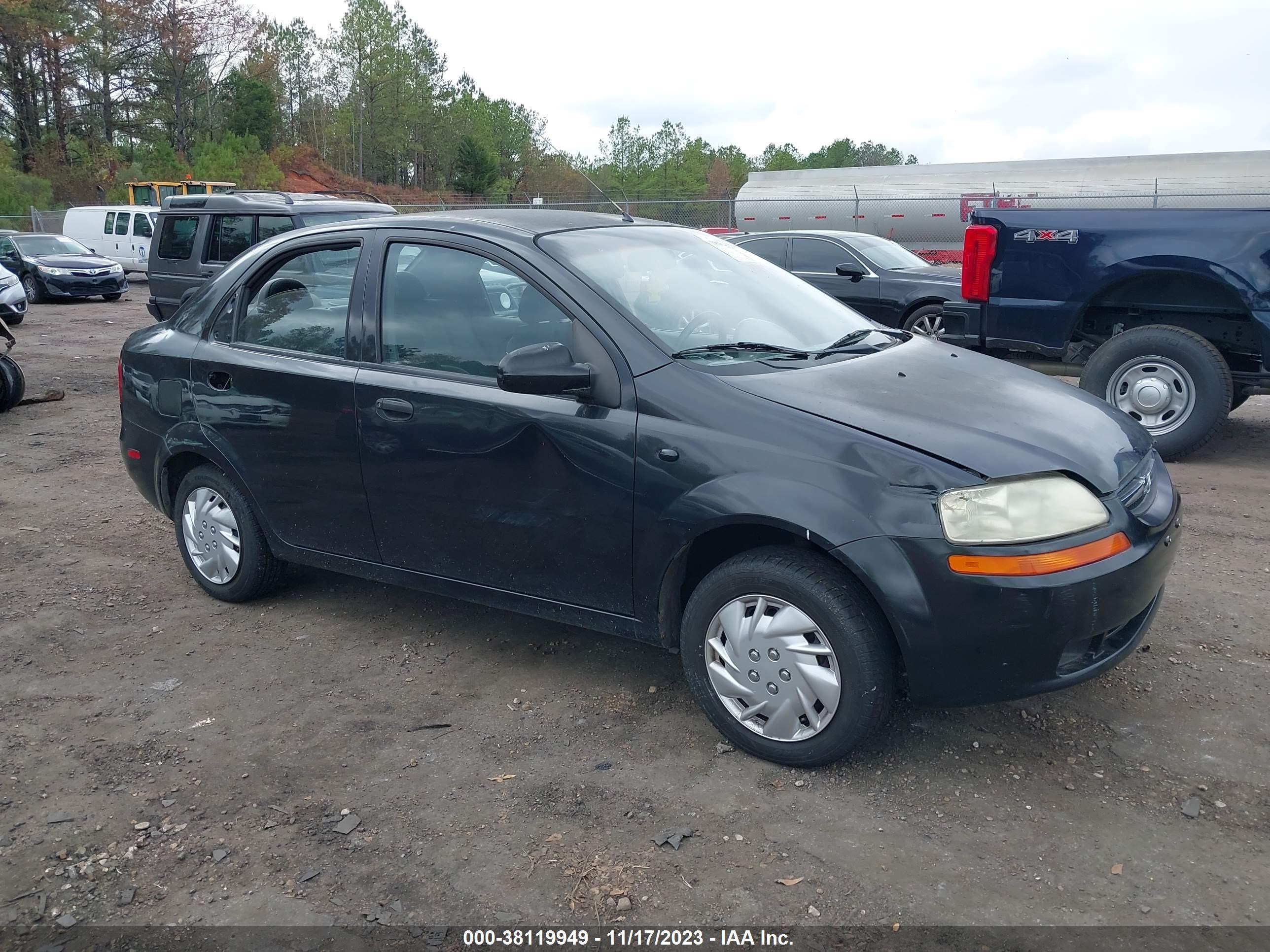 CHEVROLET AVEO 2004 kl1td52684b195752