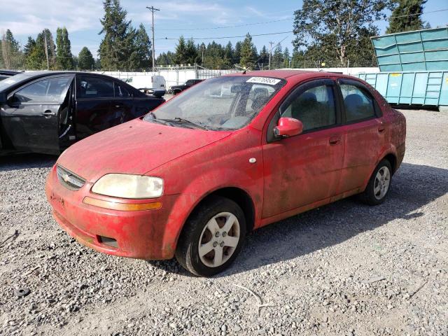 CHEVROLET AVEO BASE 2005 kl1td52695b340654