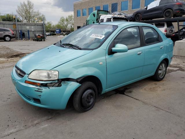 CHEVROLET AVEO 2005 kl1td52695b359205