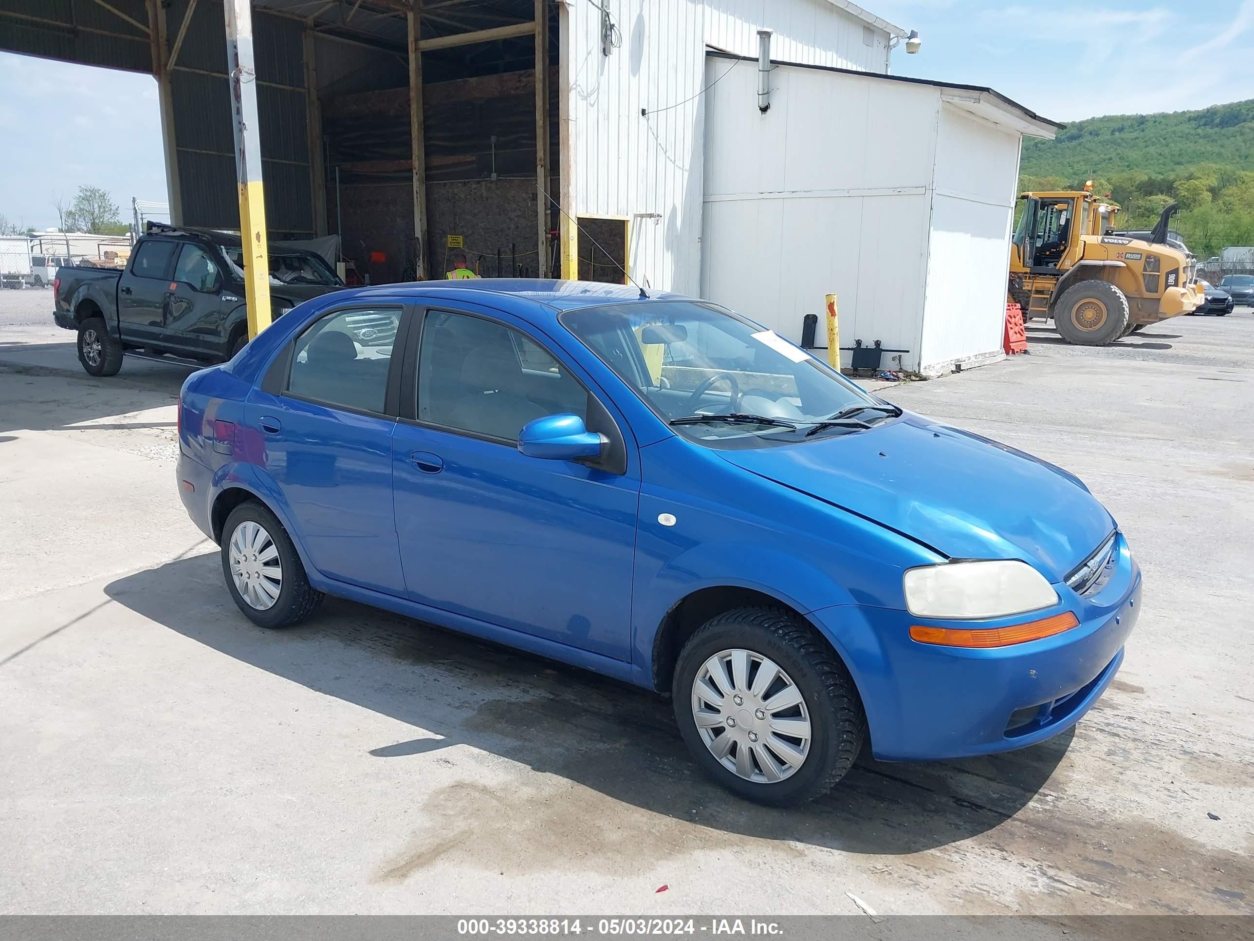 CHEVROLET AVEO 2005 kl1td52695b496015