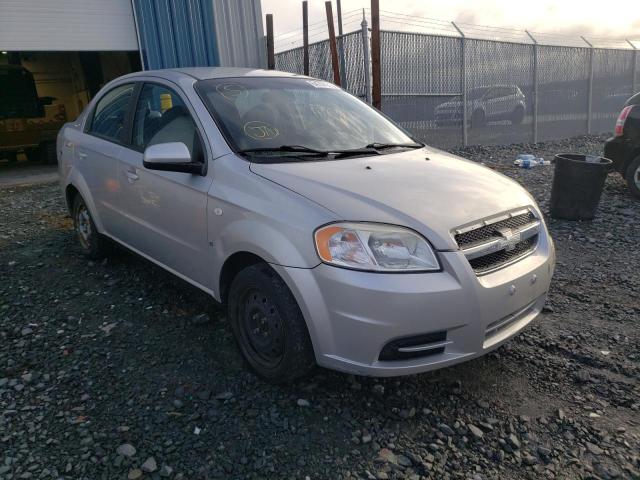 CHEVROLET AVEO BASE 2008 kl1td55608b234366