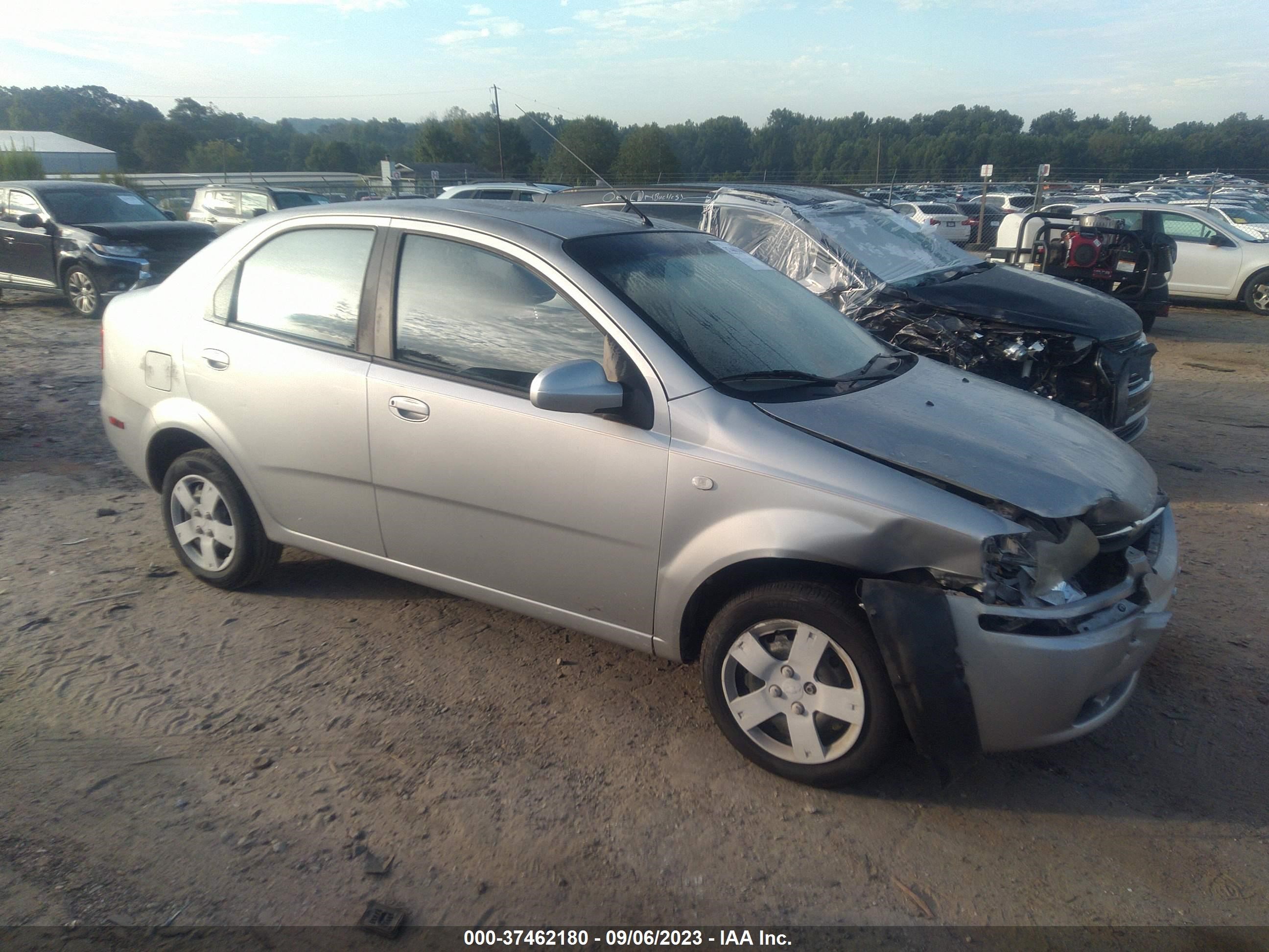 CHEVROLET AVEO 2006 kl1td56606b553116