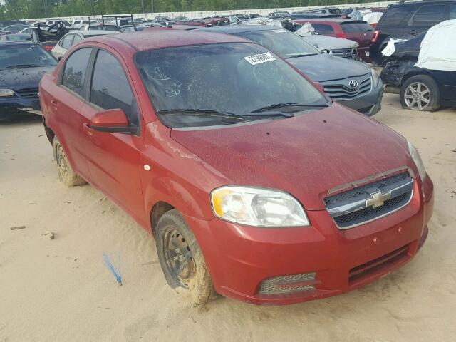 CHEVROLET AVEO BASE/ 2008 kl1td56608b059681