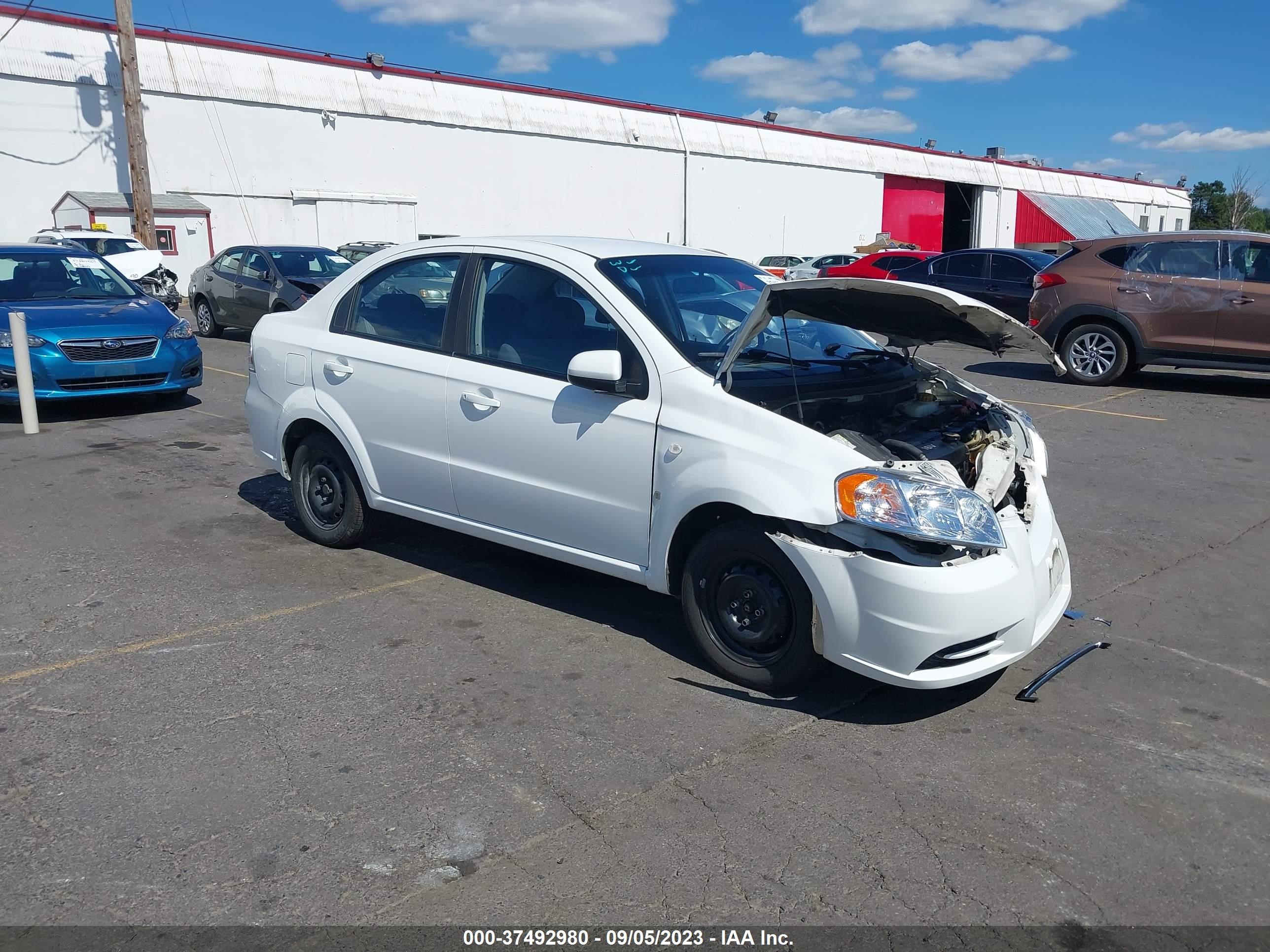 CHEVROLET AVEO 2008 kl1td56618b045143