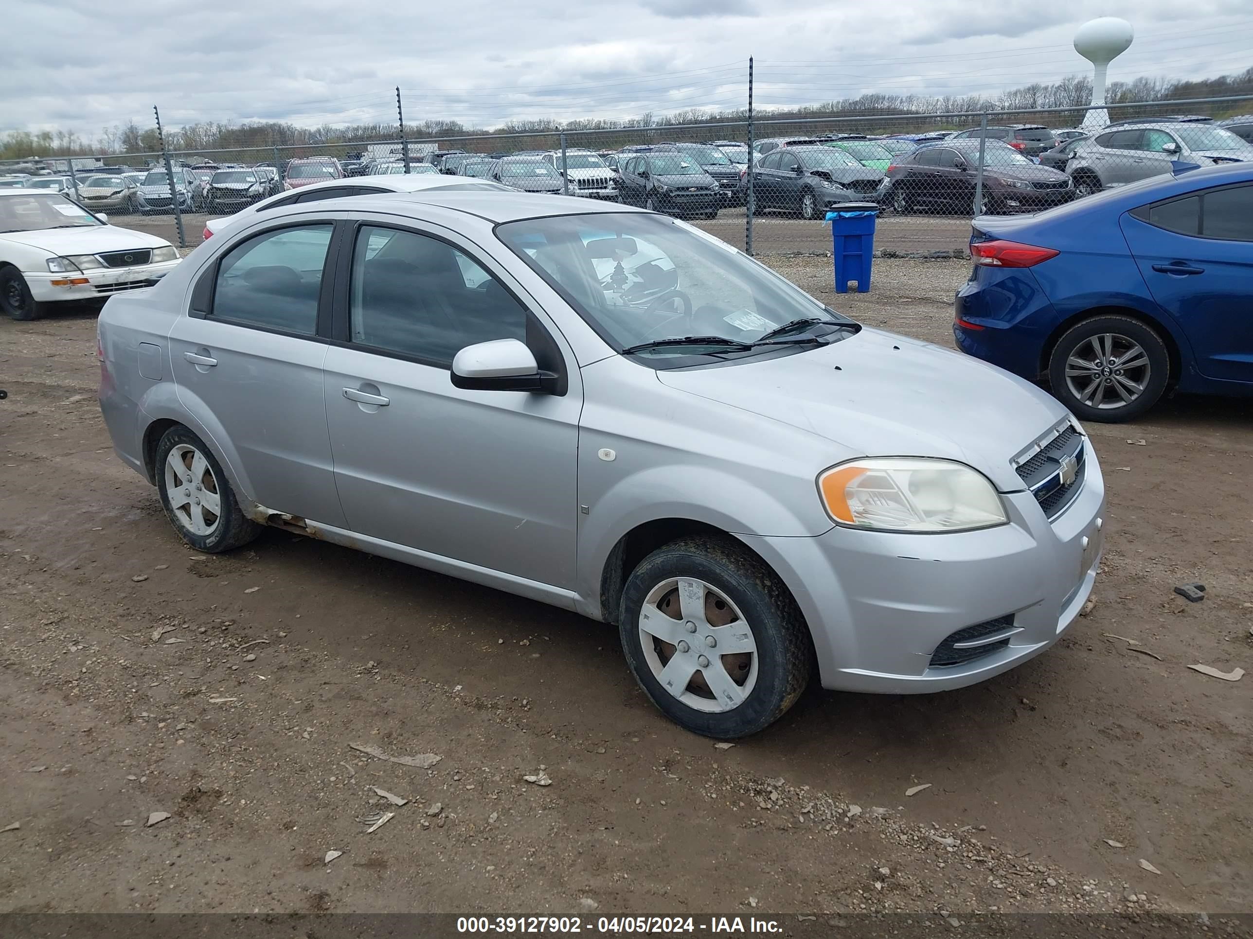 CHEVROLET AVEO 2008 kl1td56618b107057