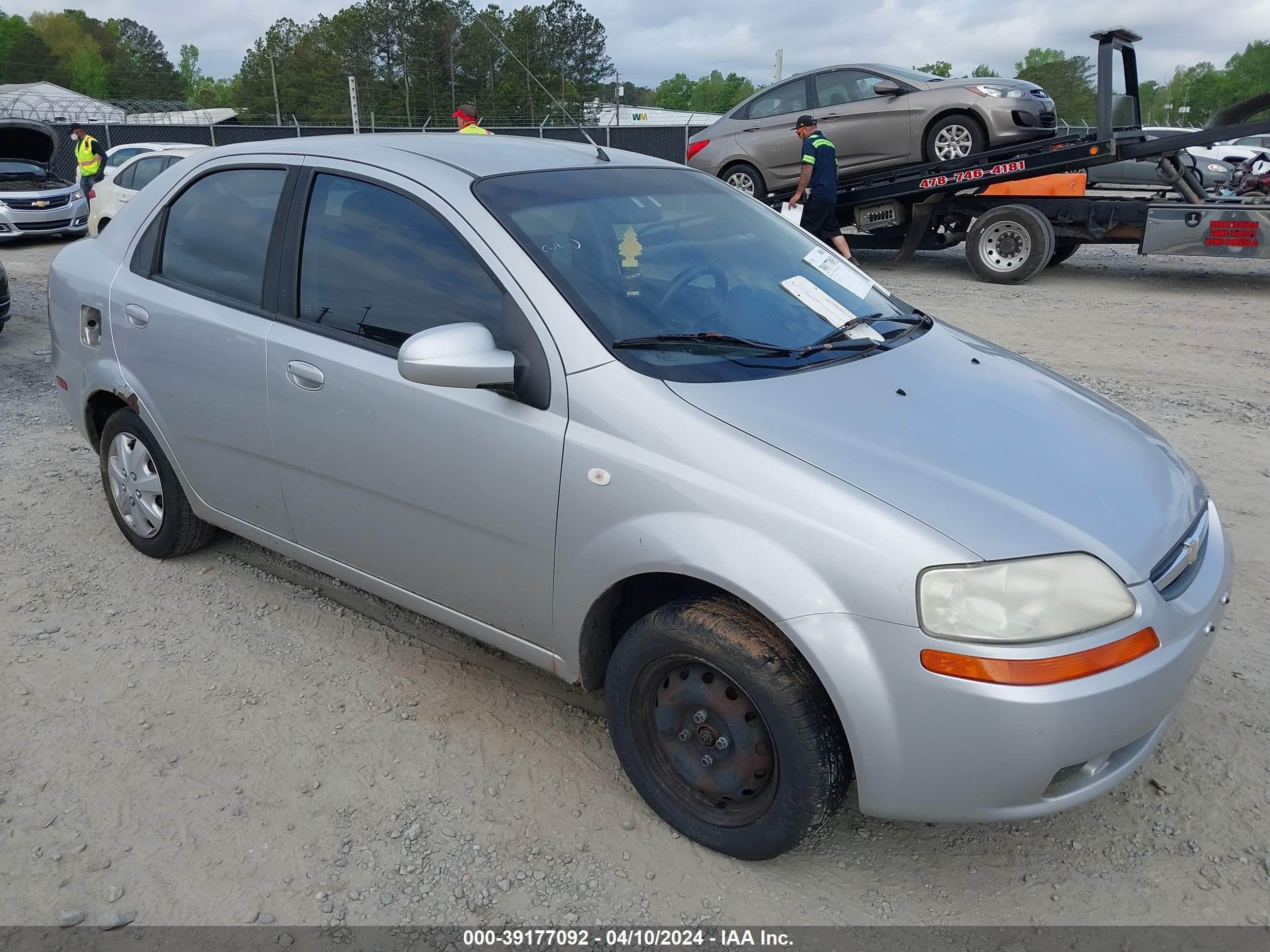 CHEVROLET AVEO 2006 kl1td56626b523583