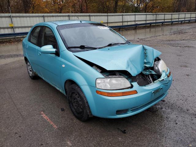 CHEVROLET AVEO BASE 2006 kl1td56626b555532