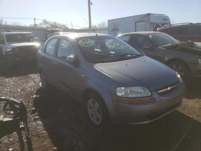 CHEVROLET AVEO BASE 2006 kl1td56626b641200