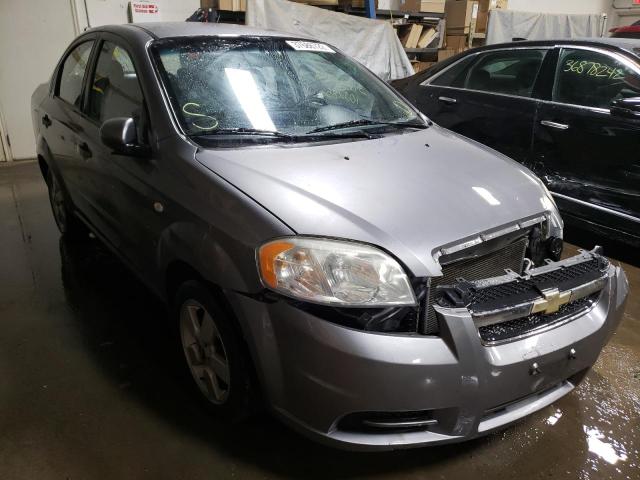 CHEVROLET AVEO BASE 2008 kl1td56628b137667