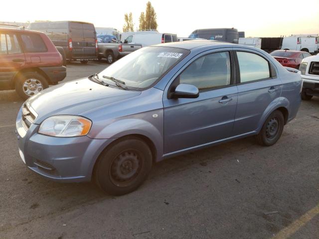 CHEVROLET AVEO 2007 kl1td56637b110704