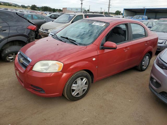 CHEVROLET AVEO BASE 2007 kl1td56637b129463