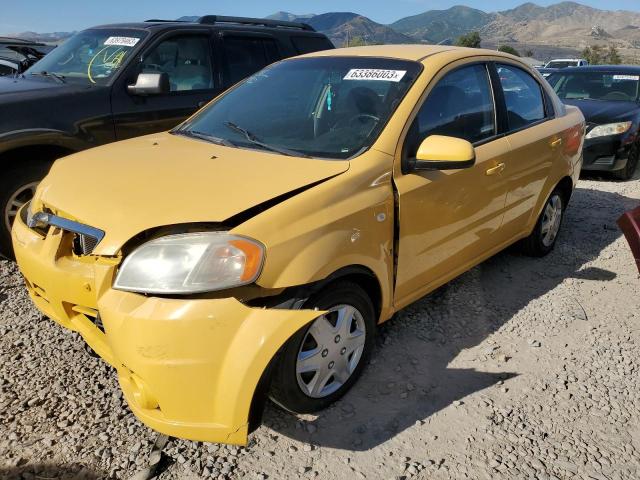 CHEVROLET AVEO BASE 2007 kl1td56637b144142