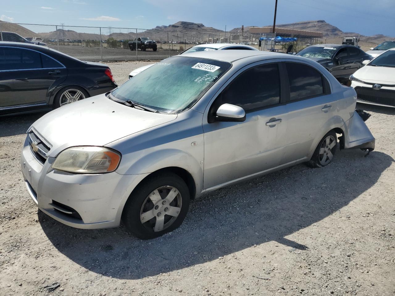 CHEVROLET AVEO 2008 kl1td56638b019157