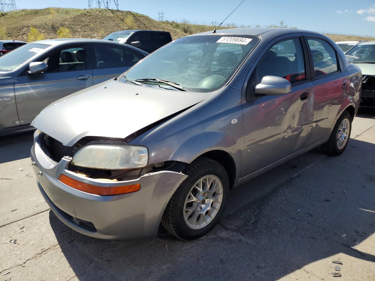 CHEVROLET AVEO 2006 kl1td56646b683142