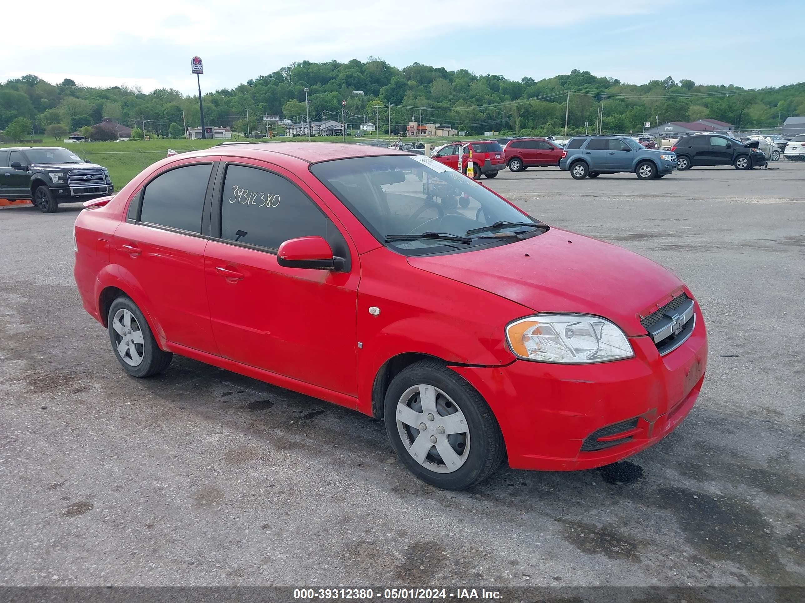 CHEVROLET AVEO 2007 kl1td56647b136552