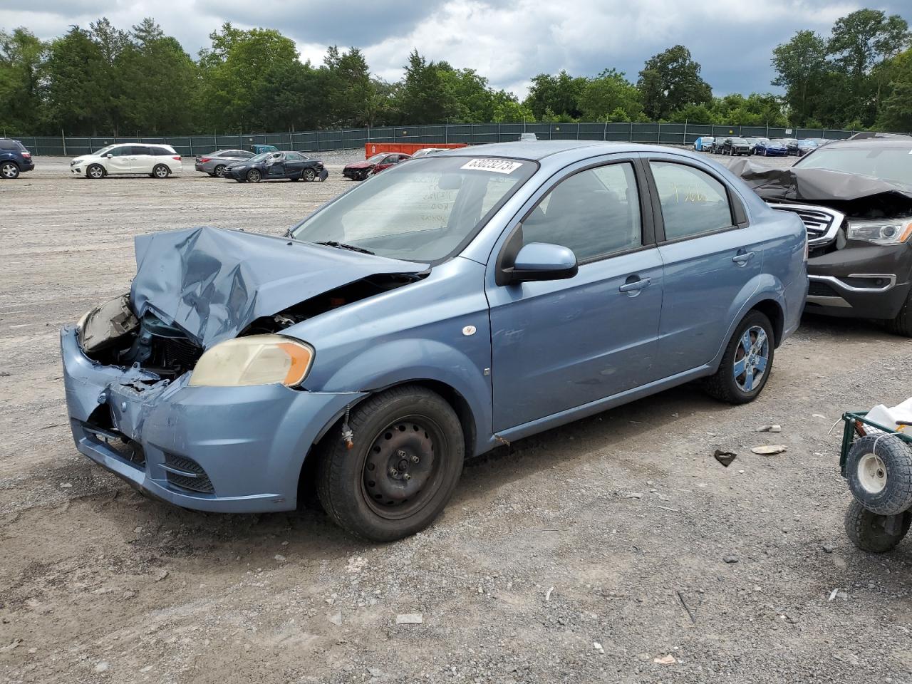 CHEVROLET AVEO 2008 kl1td56648b090237