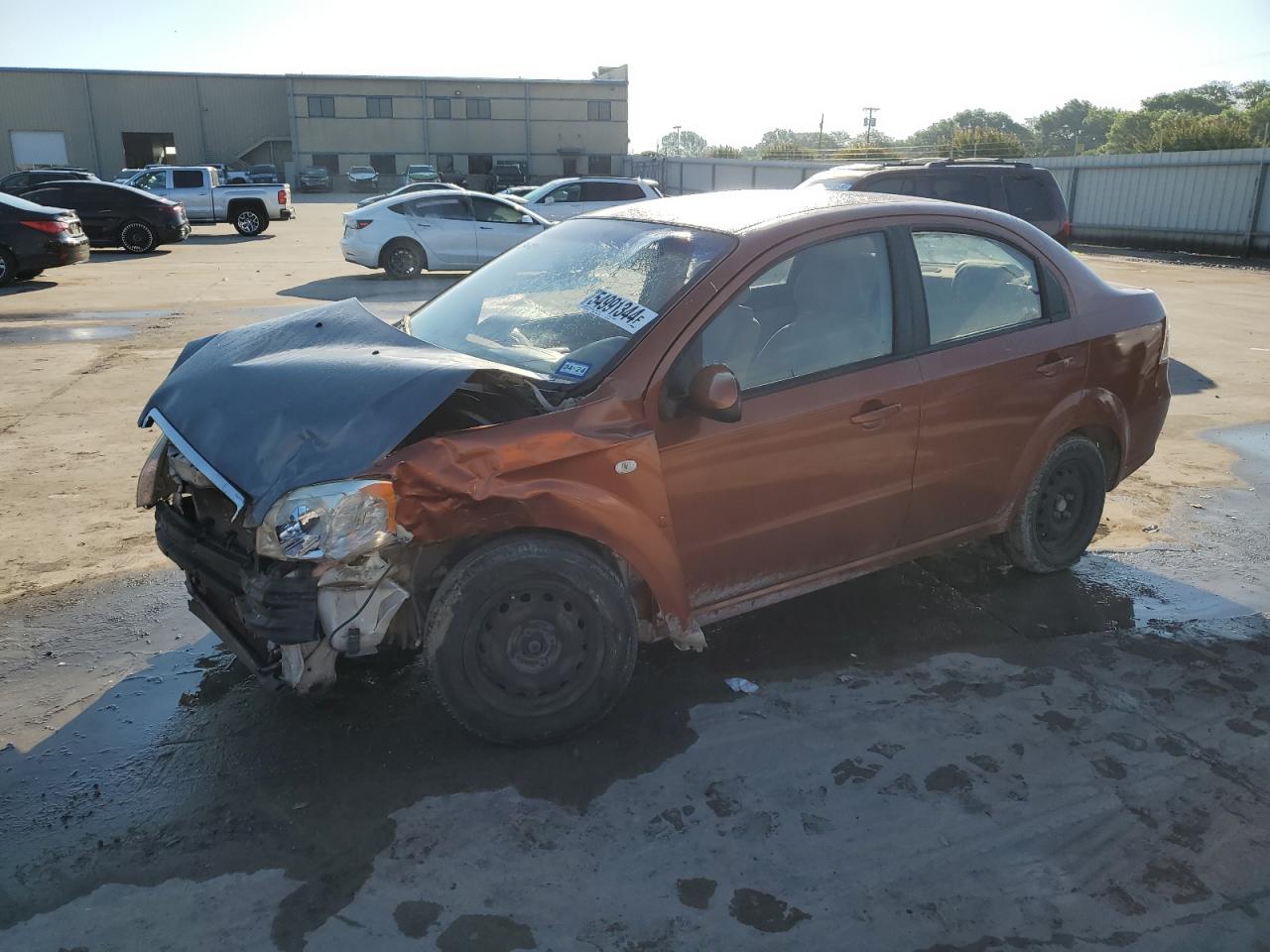 CHEVROLET AVEO 2007 kl1td56657b123955