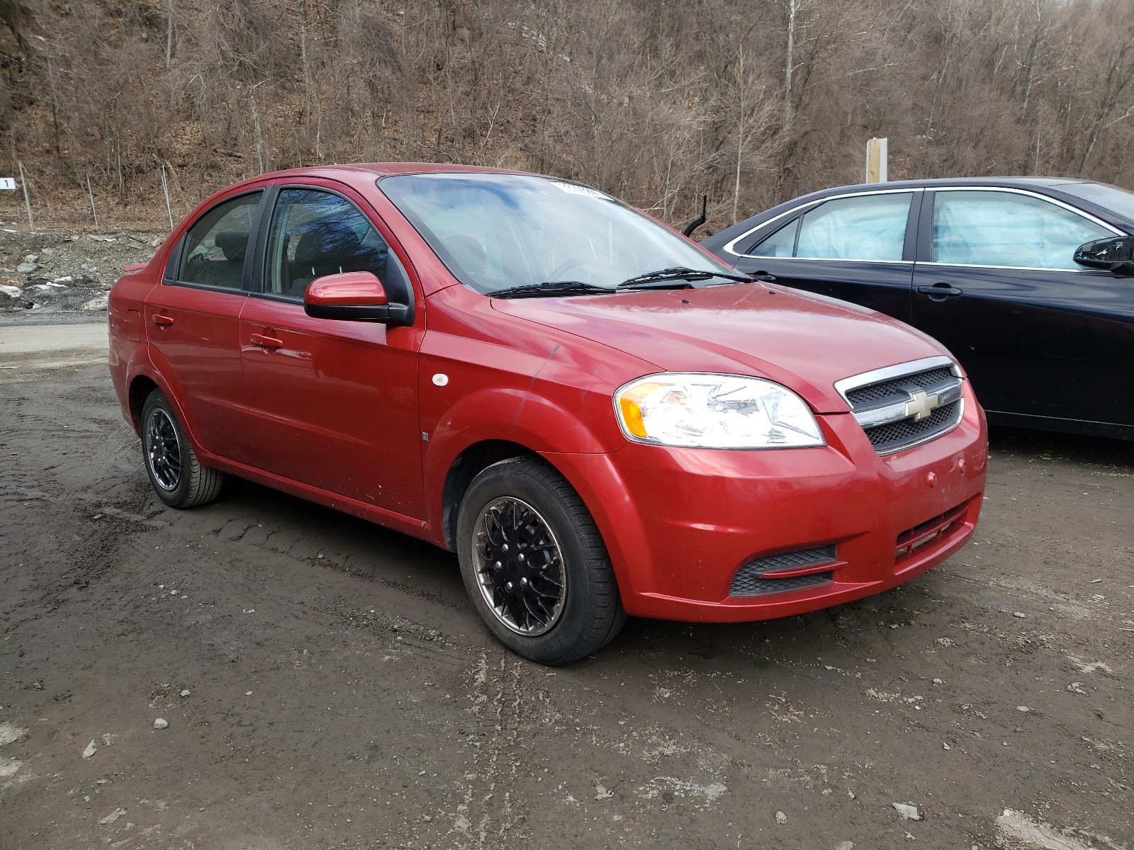 CHEVROLET AVEO BASE 2008 kl1td56658b128204