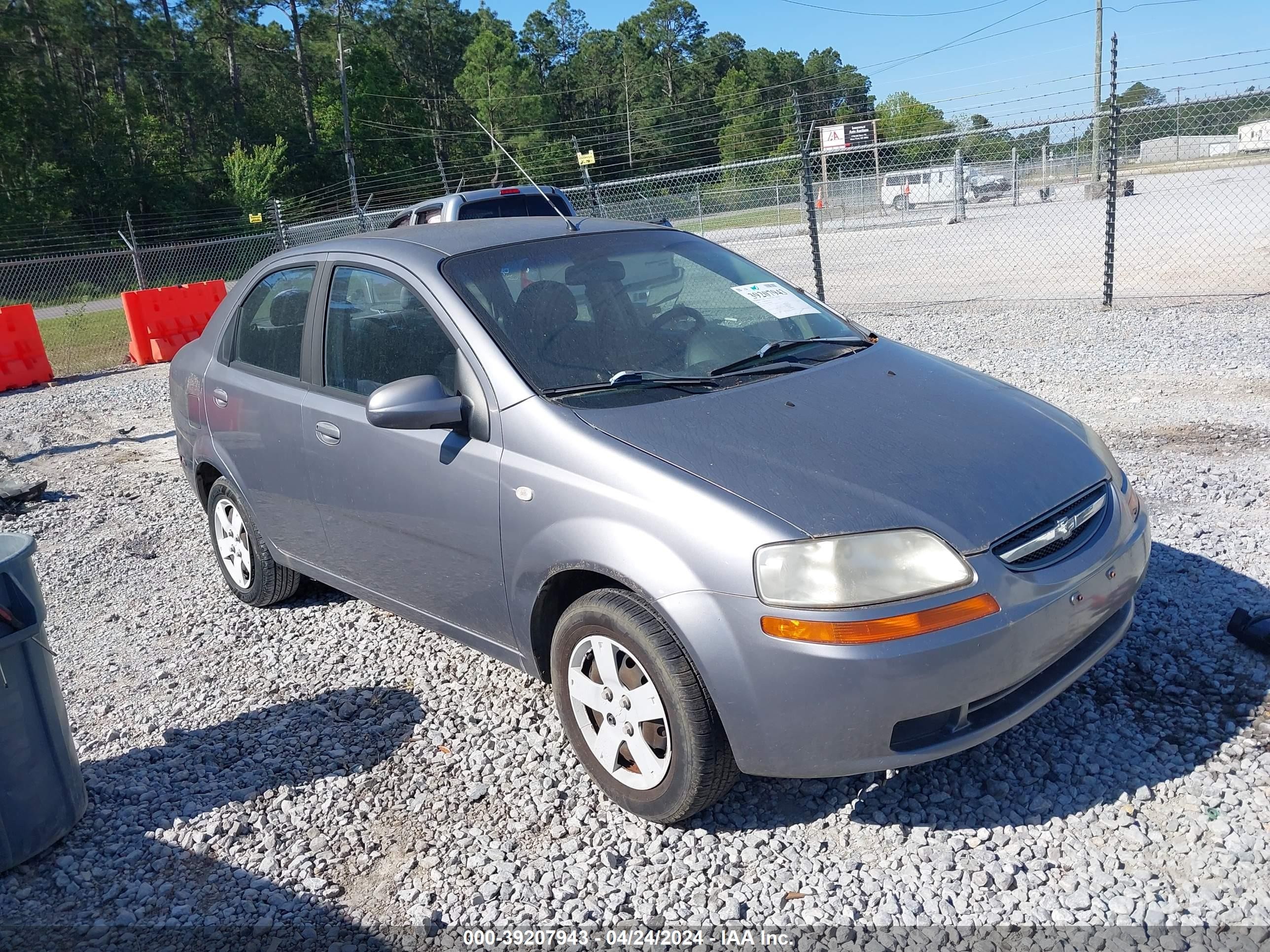 CHEVROLET AVEO 2006 kl1td56666b619698