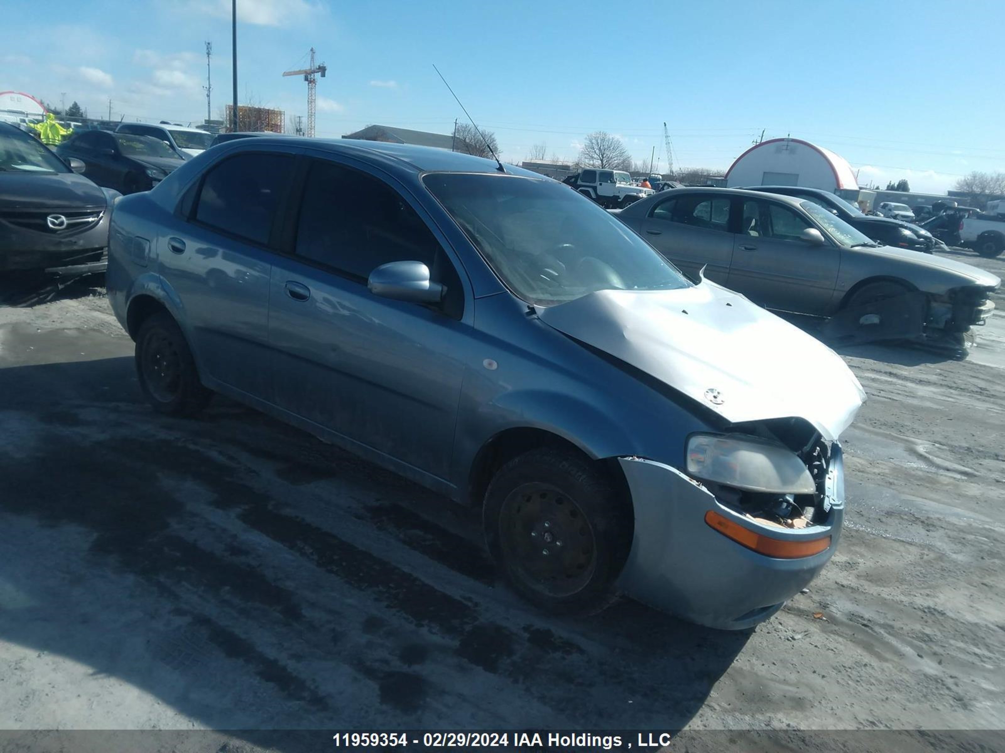 CHEVROLET AVEO 2006 kl1td56666b663538