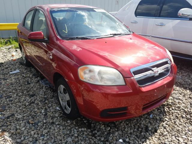 CHEVROLET AVEO BASE 2007 kl1td56677b128977