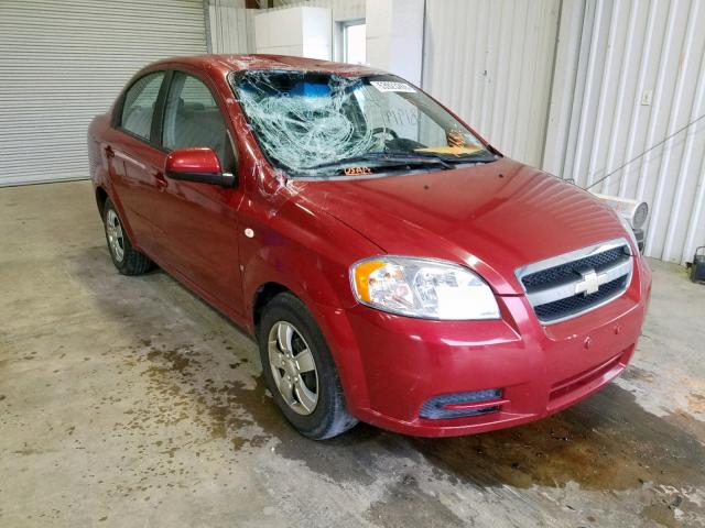 CHEVROLET AVEO BASE 2007 kl1td56677b161882