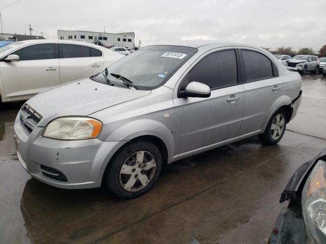 CHEVROLET AVEO 2007 kl1td56677b177788