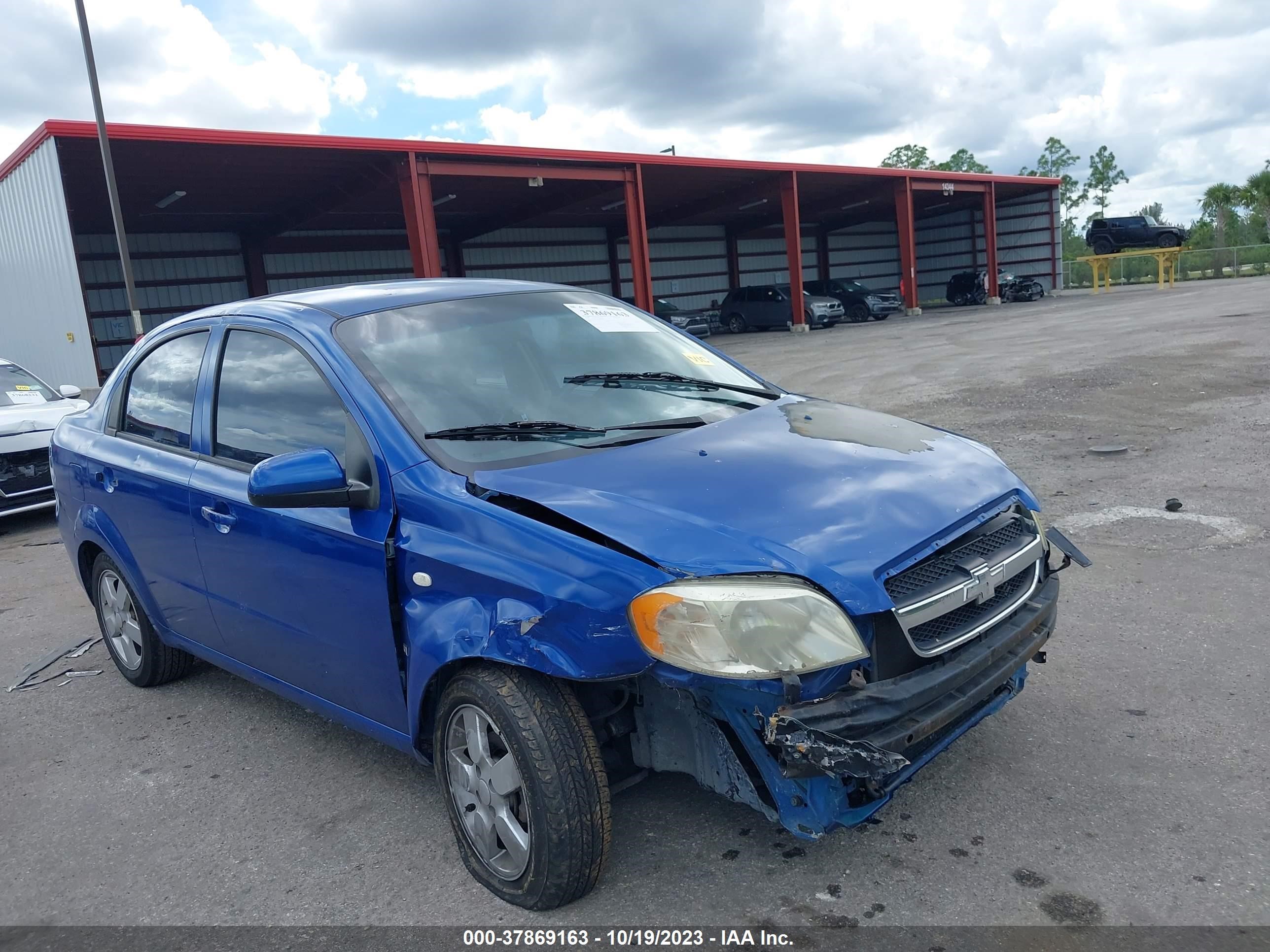 CHEVROLET AVEO 2008 kl1td56678b005956