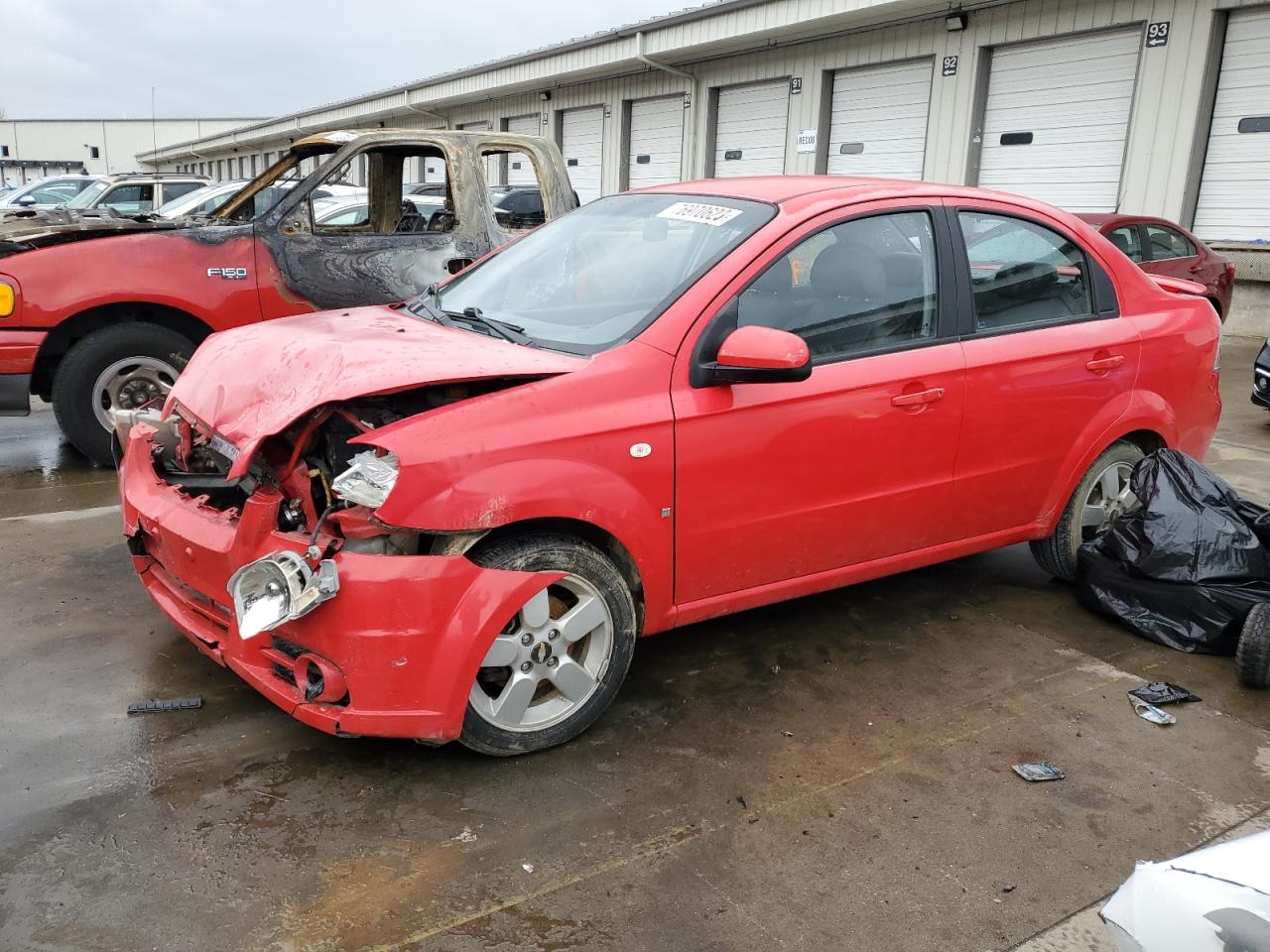 CHEVROLET AVEO 2008 kl1td56678b049553